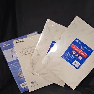 Specialty Paper Collection - Cream and White